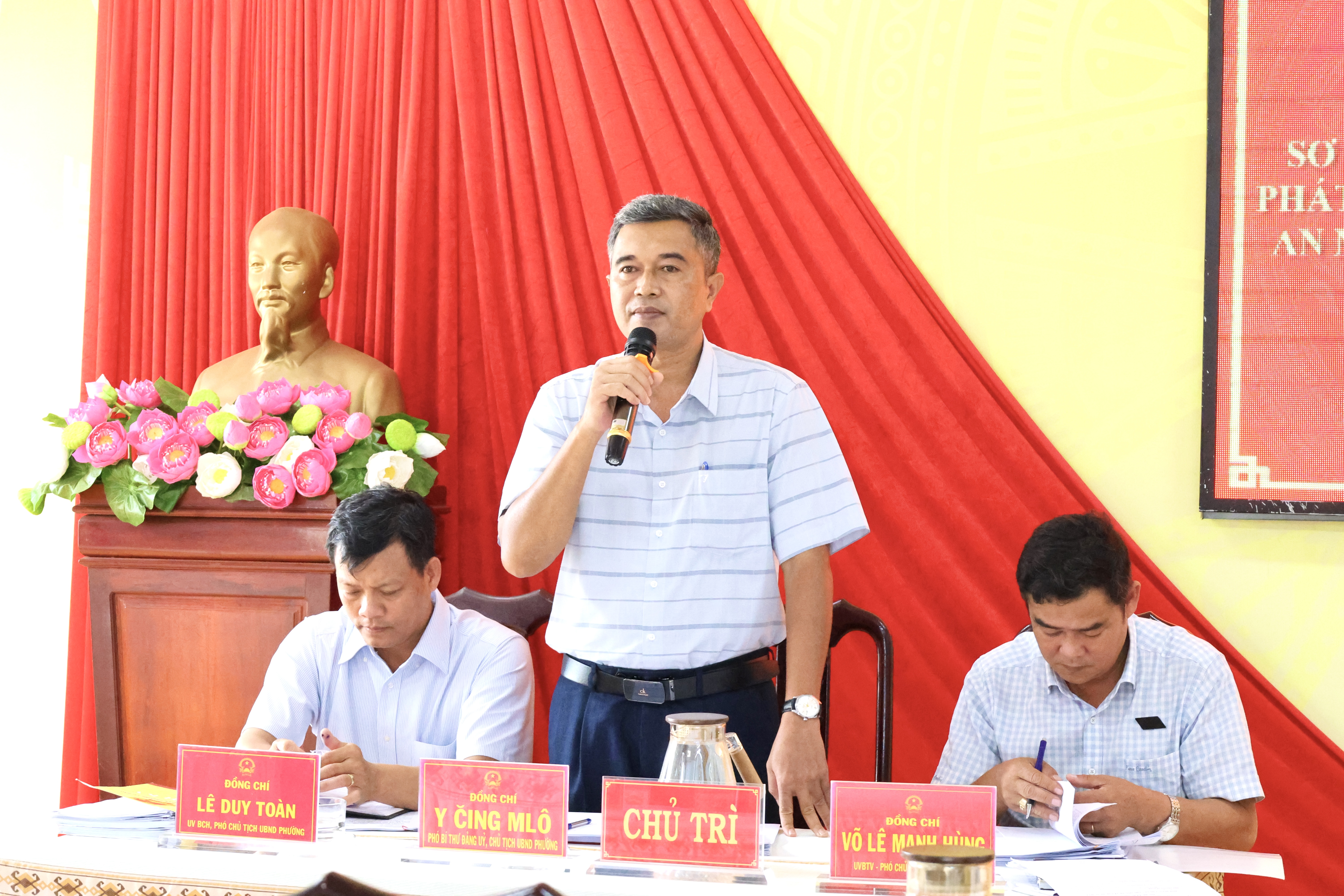PHƯỜNG CƯ BAO TỔ CHỨC HỘI NGHỊ SƠ KẾT 9 THÁNG ĐẦU NĂM VÀ TRIỂN KHAI NHIỆM VỤ TRỌNG TÂM 3 THÁNG CUỐI NĂM 2026