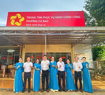 Trung tâm Phục vụ Hành chính công phường Cư Bao