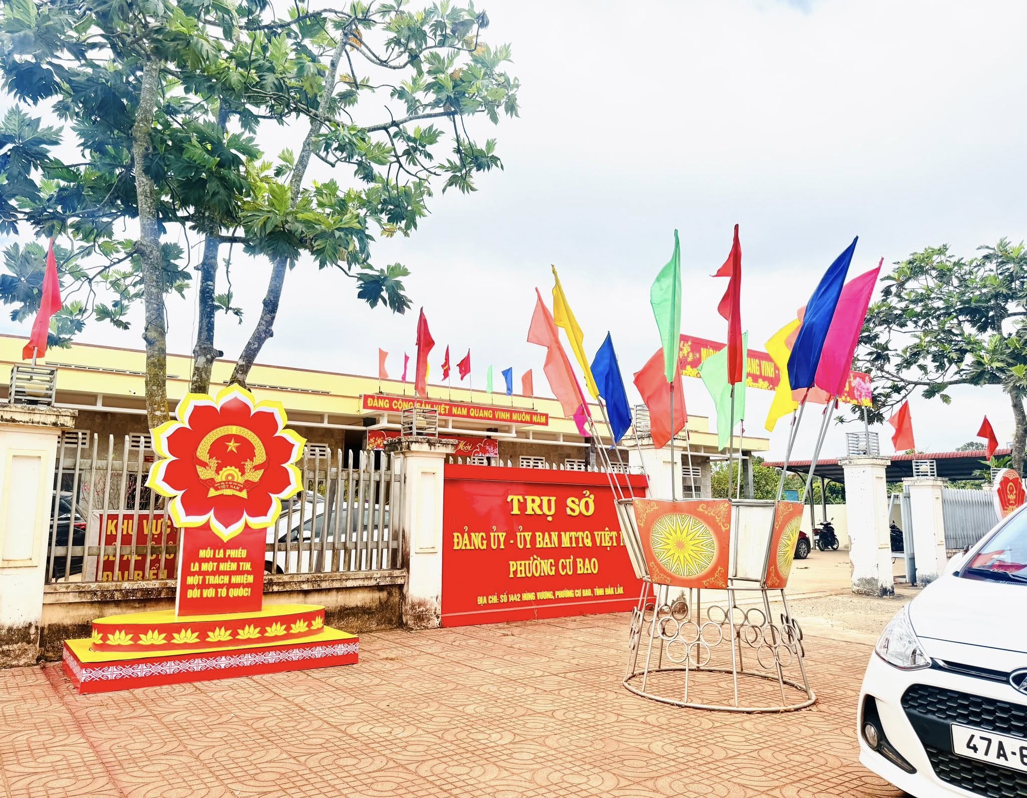 PHƯỜNG CƯ BAO HƯỚNG VỀ NGÀY HỘI LỚN